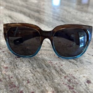Stylish Brown and Blue Sunglasses